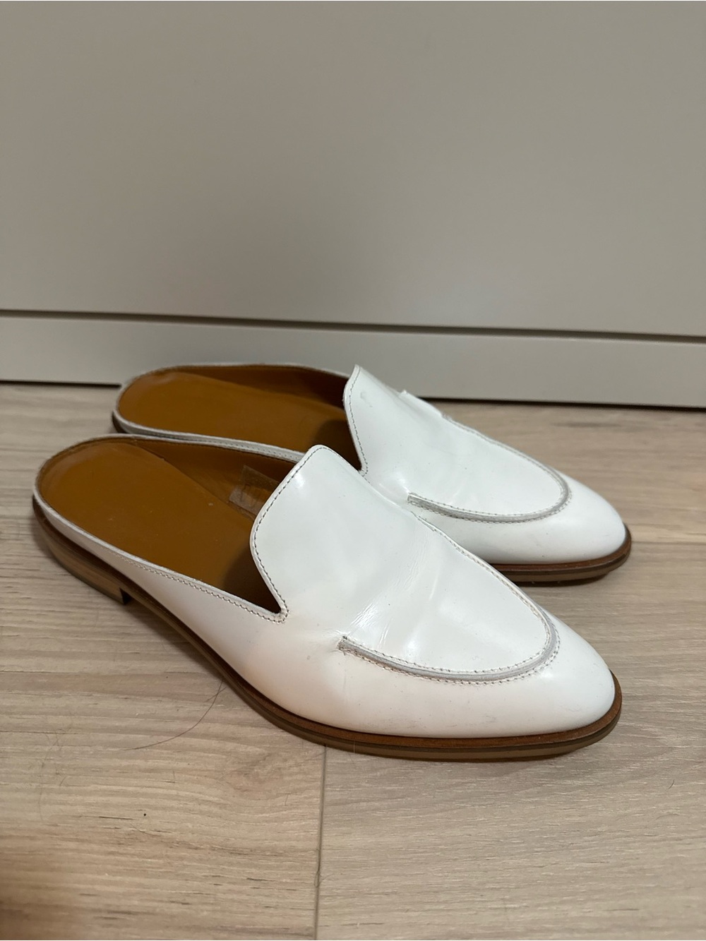 Everlane The Modern Loafer Mule - White